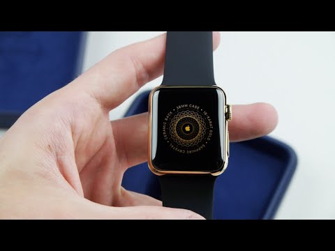 18-Karat Gold Apple Watch Edition Unboxing!