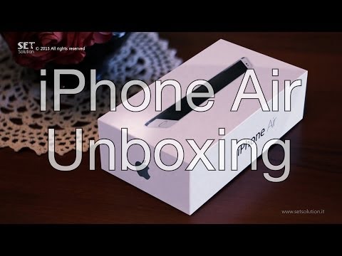 iPhone Air Unboxing