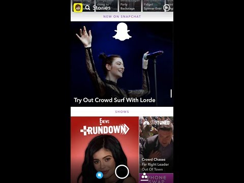 How to use Snapchat Crowd Surf for combining concert videos