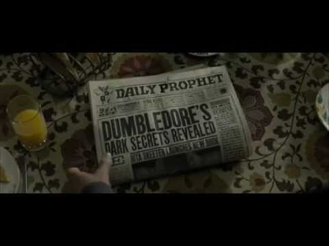 Interactive newspaper from Harry Potter movie