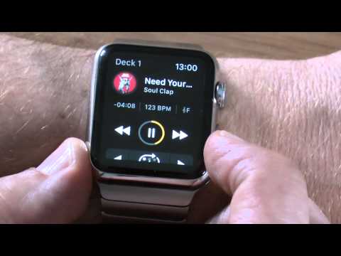 DJing On An Apple Watch With djay 2.5