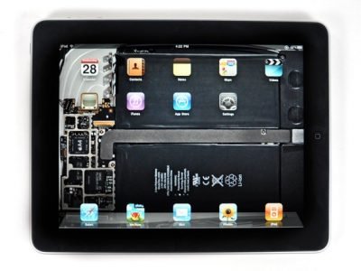 iFixit Apple iPad Wallpaper - iPad Innenleben als Hintergrundbild