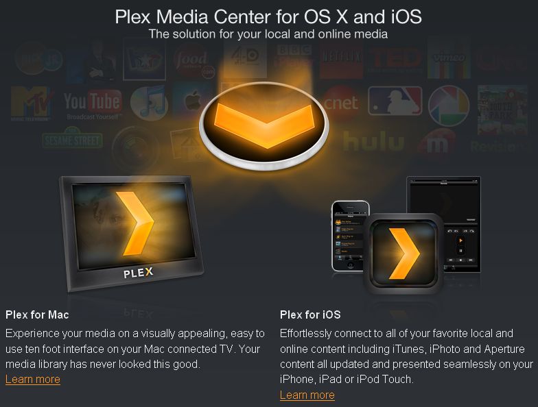 plex media server for mac os x 10.7.5