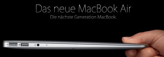 Das neue Macbook Air