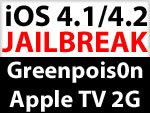 Greenpois0n Jailbreak auf Apple TV 2G von p0sixninja demonstriert