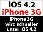 iOS 4.2 & iPhone 3G - schneller Zoomen, Tippen, Scrollen