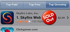 Flash auf dem iPhone - Skyfire Browser "ausverkauft"