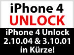 iOS 4.2.1 iPhone 4 Unlock für BB 2.10.04 & 3.10.01 kommt bald