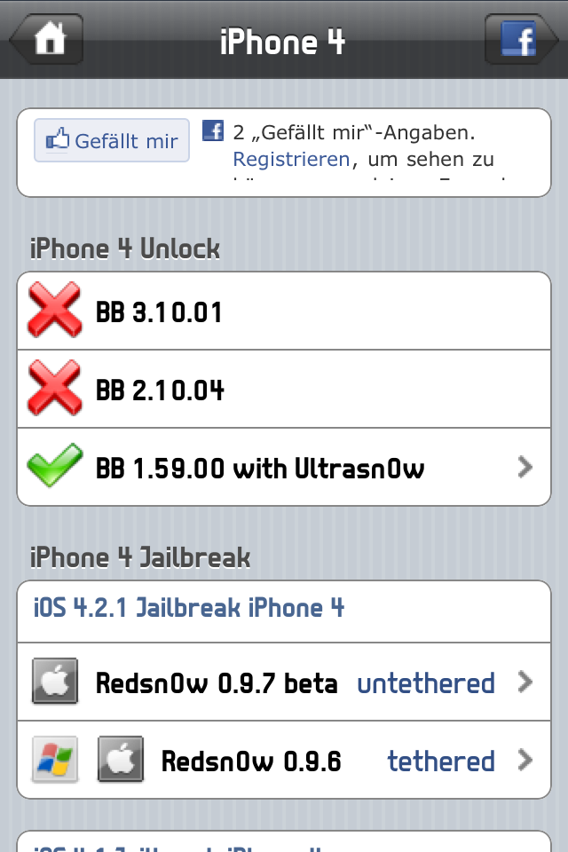 JAILBULL - iPhone Unlock & Jailbreak Übersicht & Links