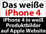 Wähle Schwarz oder Weiß - Bilder des weißen iPhone 4 bei apple