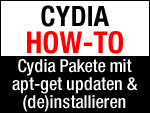 Cydia Pakete mit apt-get updaten, installieren & deinstallieren
