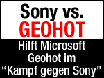 Hilft Microsoft Geohot im Prozess gegen Sony?