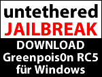 Windows Download Greenpois0n RC5 erschienen zum untethered Jailbreak iOS 4.2.1