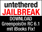 Greenpois0n RC 6.1 Download jetzt mit hunnypot iBooks Fix