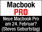 Neue Macbook Pro Modelle am 24.02. zu Steve Jobs Geburtstag?