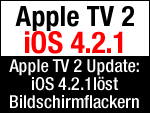 iOS 4.2.1 Update für Apple TV 2 zum Download erhältlich!