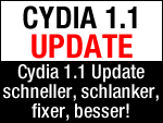 Cydia 1.1 Update - Cydia wird schlanker, schneller und stabiler!