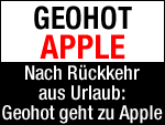 Geohot steigt bei Apple ein!