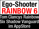 iPhone Ego-Shooter Tom Clancy's Rainbow Six: Shadow Vanguard