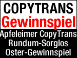 Apfeleimer Oster-Gewinnspiel: sieben CopyTrans Rundum-Sorglos Pakete zu gewinnen!