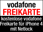 Kostenlos: Vodafone CallYa Freikarte geschenkt - auch für iPhone 4 mit vodafone Netlock!