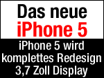 Apple iPhone 5 mit 3,7 Zoll Retina Display & in neuem Design?