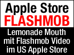 Flashmob Video von Lemonade Mouth in US Apple Store!