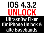 DOWNLOAD - Ultrasn0w Fixer für iOS 4.3.2 (iPhone Unlock & alte Basebands)