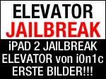Vorschau auf i0n1c's ELEVATOR - für die iPad 2 Jailbreak Community!