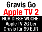 Apple TV 2G bei Gravis für 99 EUR!