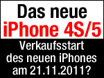 Apple iPhone 4S / iPhone 5 ab 21. November im Handel?