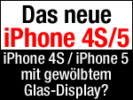 iPhone 4S / iPhone 5 mit gewölbtem Displayglas?