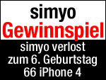 Simyo Gewinnspiel: Gewinne eines von 66 iPhone 4!