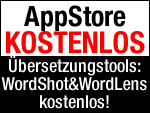 Kostenlose iPhone Live Übersetzung mit Wordlens & Wordshot!