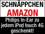 Kostenloser Philips In-Ear Kopfhörer zu jedem Apple iPod touch 4G!
