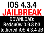 Jailbreak iOS 4.3.4 mit Redsn0w 0.9.8 b3 (DOWNLOAD)
