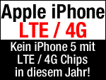 Kein iPhone 5 mit LTE 4G Chip - LTE im iPhone 6 frühestens 2012!