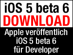 iOS 5 beta 6 zum Download freigegeben!