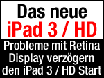 Apple iPad 3 verzögert sich aufgrund Retina Display Problemen!
