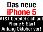 iPhone 5 bei AT&T Anfang Oktober erwartet!