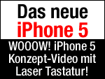iPhone 5 Konzept Video mit Laser Tastatur!