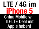 TD-LTE / 4G im iPhone 5 & iPhone 4S?