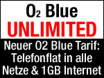 O2 Blue Unlimited - All-Net Flatrate!