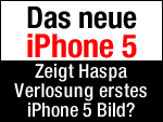 Haspa verlost sonderbares iPhone? iPhone 5?