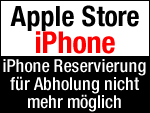 Apple Store Reservierung iPhone 4 & 3GS nicht mehr möglich!