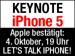 ENDLICH: Apple bestätigt iPhone 5 Keynote am 4. Oktober