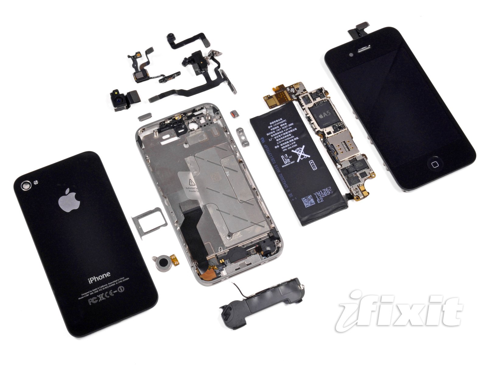 iPhone 4S in Einzelteilen - Was steckt im neuen iPhone 4S! 3