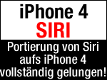 iPhone 4 mit Siri funktioniert!