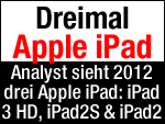2012: iPad 3 HD, iPad 2S & iPad 2