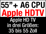 Apple HDTV mit A6 Prozessor & 55 Zoll Bildschirm?